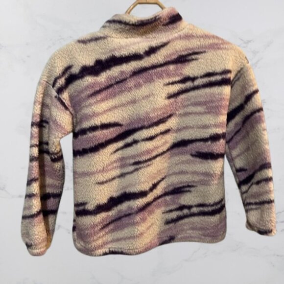 Carter's Girls Sherpa Pullover Size 10/10A - Picture 4 of 4